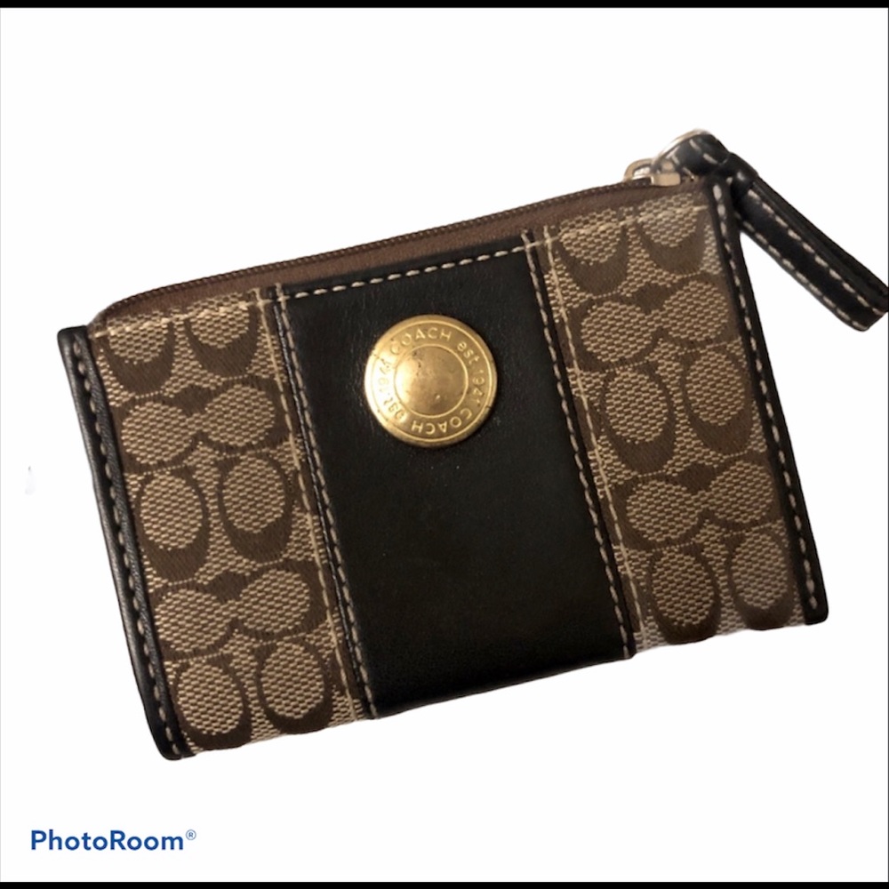Coach skinny mini ID case wallet